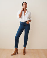 SPANXsculpt™ ReDefine Slim Straight Jeans Medium Indigo