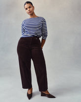 SPANXshape™ Authentic 360 Corduroy Barrel Leg Truffle Brown