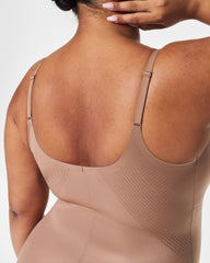 SPANXshape™ Invisible Mid-Thigh Bodysuit Cafe Au Lait