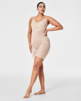 SPANXshape™ Invisible Mid-Thigh Bodysuit Champagne Beige