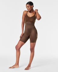 SPANXshape™ Invisible Mid-Thigh Bodysuit Chestnut Brown