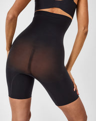 SPANXsculpt™ Seamless Power High-Waisted Mid-Thigh Short Very Black
