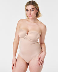SPANXshape™ Invisible High-Waisted Thong Champagne Beige