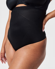 SPANXshape™ Invisible High-Waisted Thong Very Black