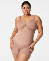 SPANXsculpt™ Seamless Power High-Waisted Shorty Cafe Au Lait