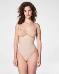 SPANXsculpt™ Seamless Power High-Waisted Thong Soft Nude