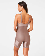 SPANXshape™ Satin-X™ High-Waisted Mid-Thigh Short Cafe Au Lait