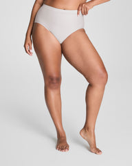 SPANXshape™ Invisible Supima® Cotton Brief French Grey