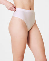 SPANXshape™ Invisible Supima® Cotton Thong Pink Blossom