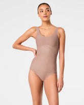 SPANXshape™ Invisible Supima® Cotton Tank Cafe Au Lait