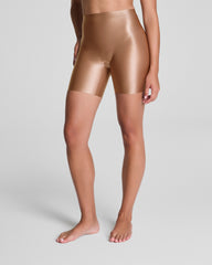 SPANXshape™ LuxeShine Mid-Thigh Short Cafe Au Lait Shimmer