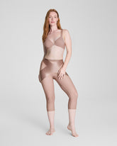 SPANXshape™ Satin-X™ Capri Cafe Au Lait