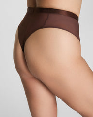 SPANXsupersmooth™ SheerSense Thong Espresso