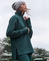 SPANX AirEssentials® Brushed Half Zip Tunic Meridian