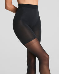 SPANXshape™ Mid-Thigh Sheers Black