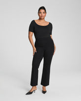 SPANXsupersmooth™ PerfectFit Ponte Kick Flare Pant Classic Black