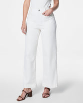 SPANXshape™ Original EveryWear Cropped Wide Leg Jeans with Patch Pockets White