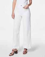 SPANXshape™ Original EveryWear Cropped Wide Leg Jeans with Patch Pockets White