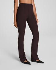 SPANXsupersmooth™ PerfectFit Ponte Micro Flare Pant Truffle Brown