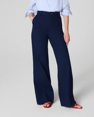 SPANXsupersmooth™ Stretch Twill Wide Leg Pant Timeless Navy