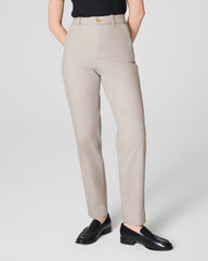 SPANXsupersmooth™ Stretch Twill Slim Straight Pant Bone