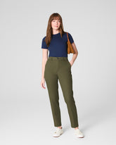 SPANXsupersmooth™ Stretch Twill Slim Straight Pant Dark Pine