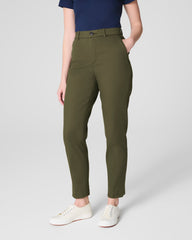 SPANXsupersmooth™ Stretch Twill Slim Straight Pant Dark Pine