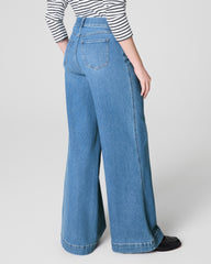 SPANXshape™ Original EveryWear Wide Leg Jeans Stonewashed Blue