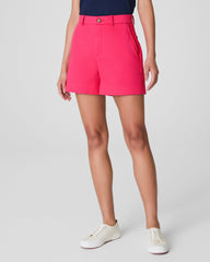SPANXsupersmooth™ Stretch Twill Short, 5" Tulip