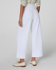 SPANXshape™ Original EveryWear Cropped Wide Leg Jeans White