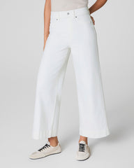 SPANXshape™ Original EveryWear Cropped Wide Leg Jeans Chalk