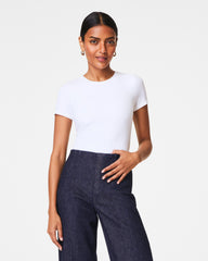 SPANXsmooth™ Jersey Crewneck Tee Classic White