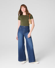 SPANXsmooth™ Jersey Crewneck Tee Dark Pine