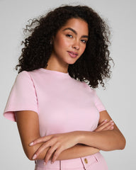 SPANX® Cotton Crewneck Tee Lily