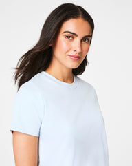 SPANX® Cotton Crewneck Tee Sky