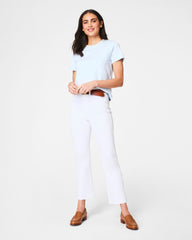 SPANX® Cotton Crewneck Tee Sky