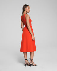 SPANXsmooth™ Jersey Scoop Neck Tank Midi Dress Poppy
