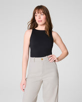 SPANXsmooth™ Jersey Boatneck Tank Classic Black
