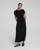 SPANX® AirEssentials Tie-Waist Maxi Dress Very Black