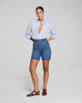 SPANXshape™ Original EveryWear Jean Short, 7" Vintage Indigo