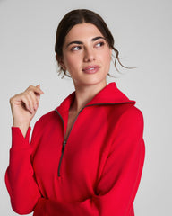SPANX AirEssentials® Half Zip Dress SPANX® Red