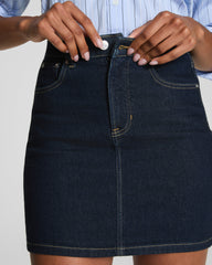 SPANXshape™ Authentic 360 Denim Mini Skirt Marina