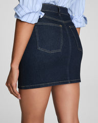 SPANXshape™ Authentic 360 Denim Mini Skirt Marina