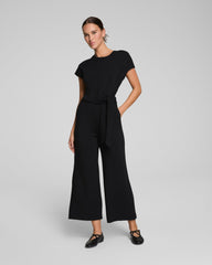 SPANX® AirEssentials Tie Waist Jumpsuit Very Black