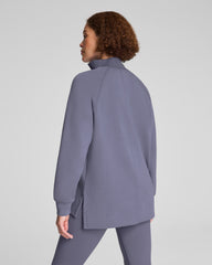 SPANX AirEssentials® Brushed Half Zip Tunic Pewter