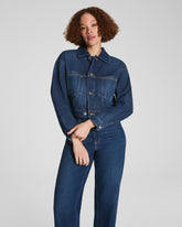 SPANX® Denim Jacket Adriatic Blue