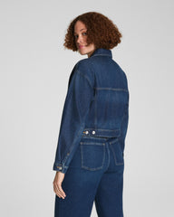SPANX® Denim Jacket Adriatic Blue