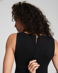 SPANX® Ponte Square Neck Mini Dress Classic Black