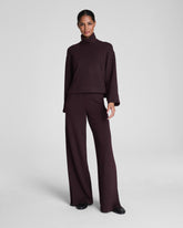 SPANX AirEssentials® Zero Waistband Wide Leg Pant Truffle Brown