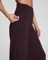 SPANX AirEssentials® Zero Waistband Wide Leg Pant Truffle Brown